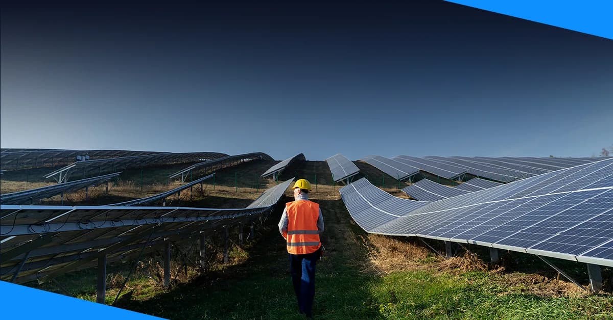 Savut GES solar power plant site